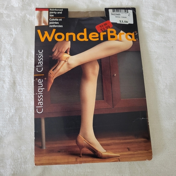 WonderBra Classic Mink Women's Pantyhose. Size C - Picture 1 of 5
